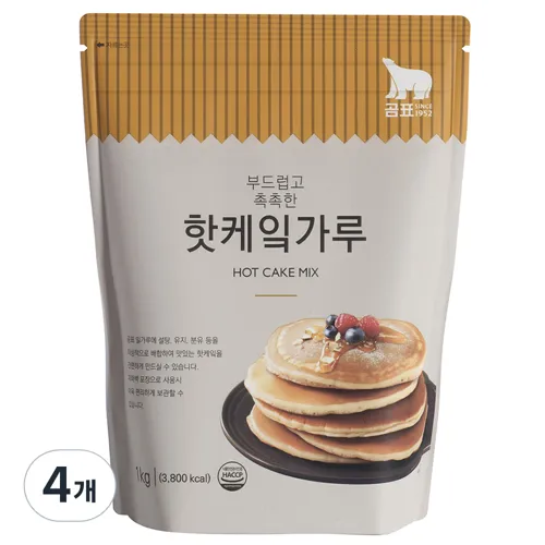 곰표_맛있는_핫케이크_가루_1kg_4개