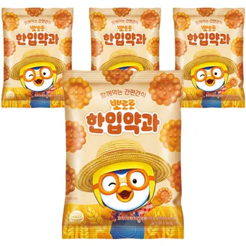 뽀로로_한입약과_120g_4개