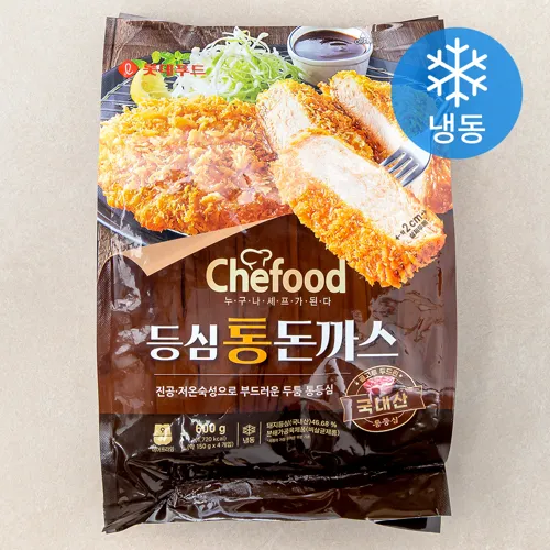 쉐푸드_등심통_맛있는_돈까스_(냉동)_600g_1개