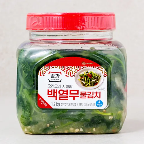 종가_백열무_물김치_1.2kg_1개