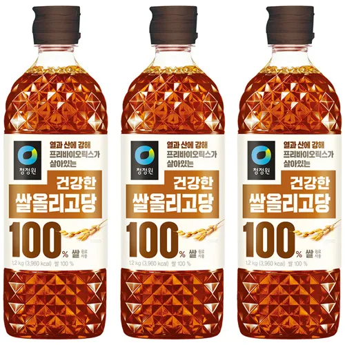 청정원_쌀올리고당_1.2kg_3개