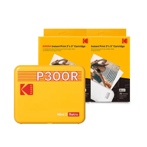 코닥_미니_3_레트로_번들_휴대용_포토프린터_카트리지_60p_yellow_P300R(옐로우)
