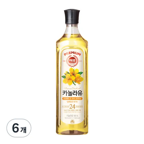 해표_카놀라유_900ml_6개