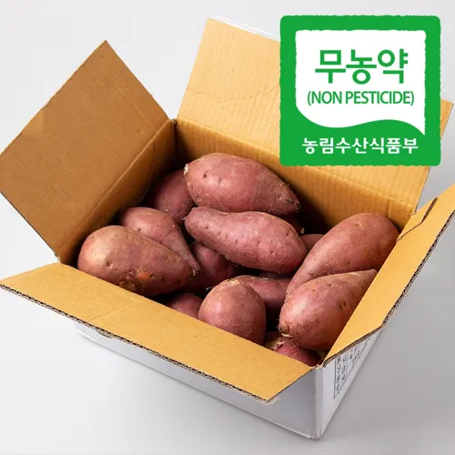 영암_세척_김의준_꿀고구마_베니하루카_무농약_꿀_고구마3kg(대)240g~_1개