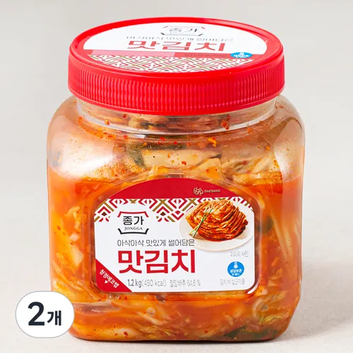 종가_맛김치_PET_1.2kg_2개